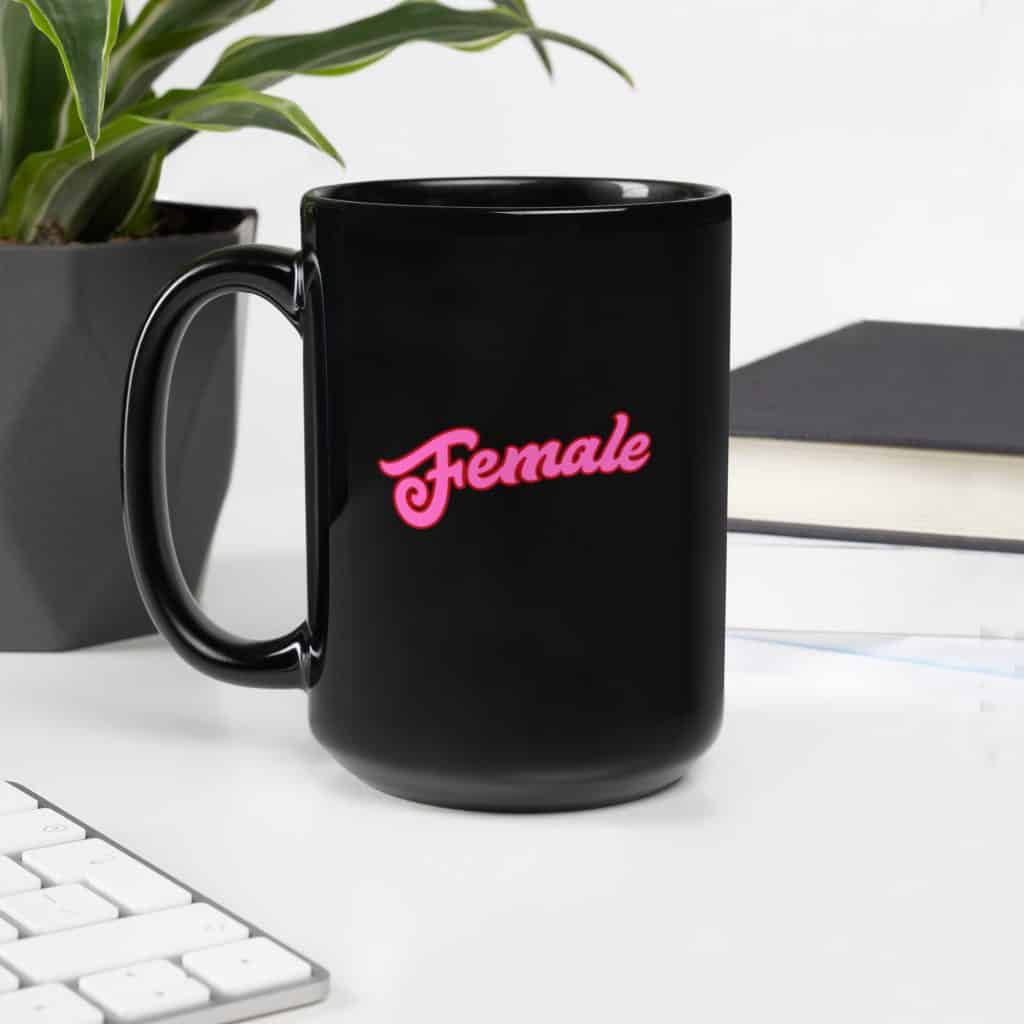 Female mug