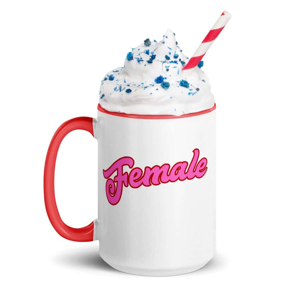 Female Mug with Color Inside