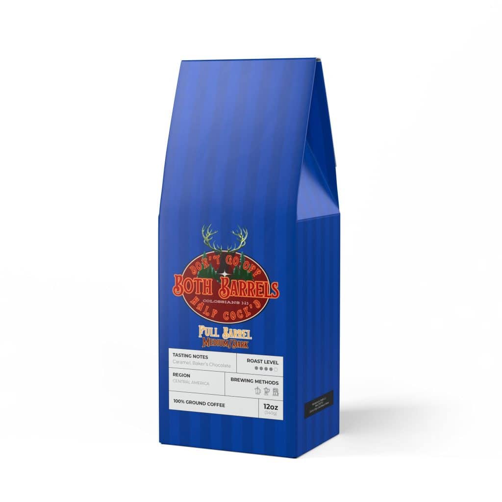 "Full Barrel" Coffee Blend (Medium-Dark Roast)