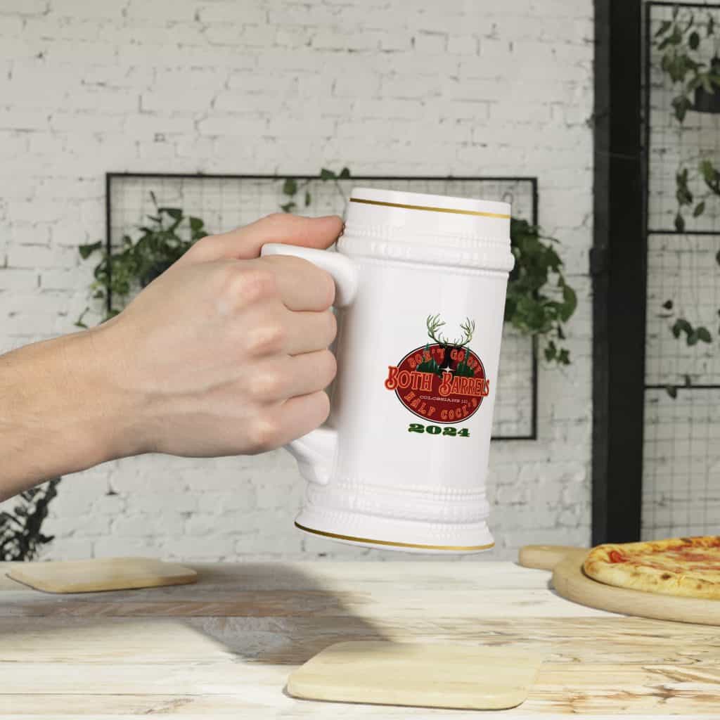 "Both Barrels – Don’t Go Off Half Cocked" Limited Edition 2024 Beer Stein